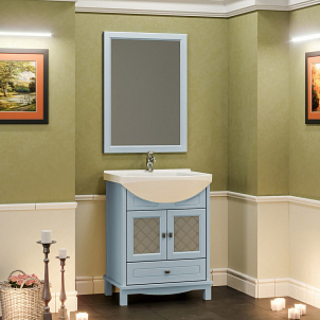 Мебель для ванной Opadiris Омега 65 голубая