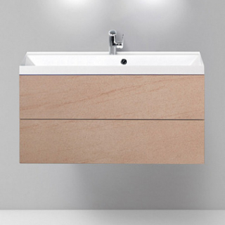 Тумба с раковиной BelBagno Regina 100 rosso basalto