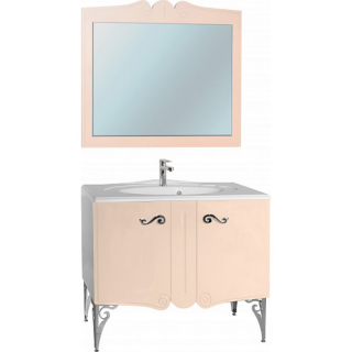 Мебель для ванной Bellezza Эстель 90 бежевая