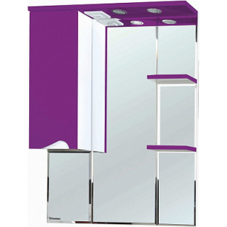 Зеркало-шкаф Bellezza Эйфория 80 L фиолетовый