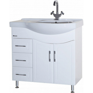 Тумба с раковиной Bellezza Коралл 85 L