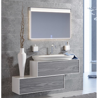 Мебель для ванной Aqwella 5 stars Genesis 100 миллениум серый