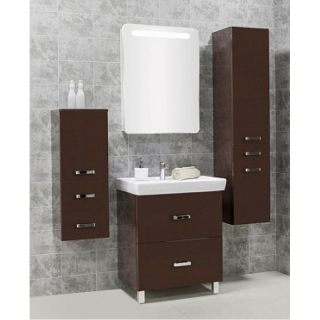Мебель для ванной Акватон Америна Н 70 темно-коричневая