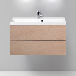 Тумба с раковиной BelBagno Regina 90 rosso basalto