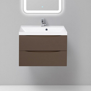 Тумба с раковиной BelBagno Marino 70 cioccolato opaco