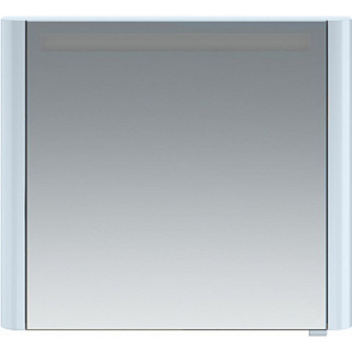 Зеркало-шкаф Am.Pm Sensation 80 L светло-голубой