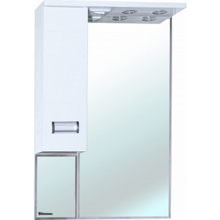 Зеркало-шкаф Bellezza Сиена 60 L белый