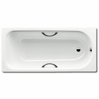 Стальная ванна SANIFORM PLUS STAR 150x70 с ручками с противоскользящим покрытием
