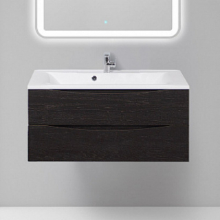 Тумба с раковиной BelBagno Marino 100 rovere cioccolato amaro