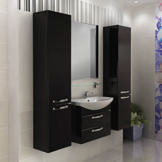 Мебель для ванной Акватон Ария М 65 черный глянец