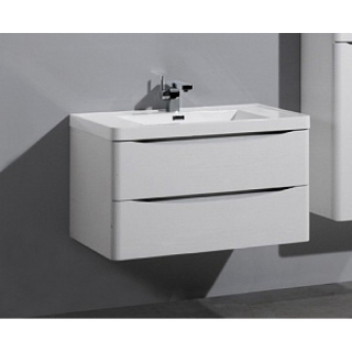Тумба с раковиной BelBagno Ancona-N 1200 2C SO BL bianco lucido подвесная