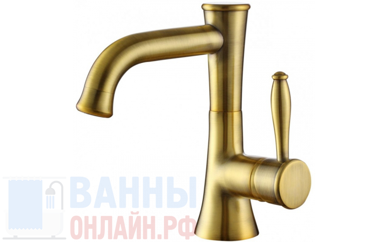 Смеситель для раковины KAISER King 77012-1/Бронзовый