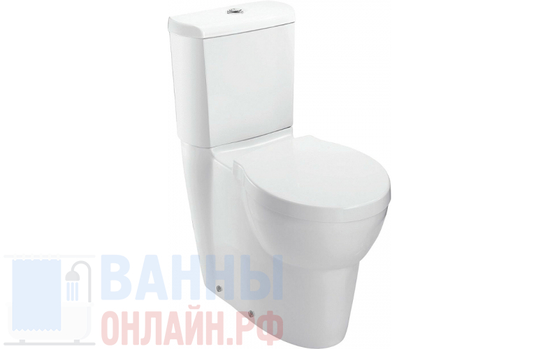 Унитаз-компакт Jacob Delafon Ove 19967W-00 напольный высокий с бачком E1558-00