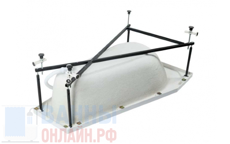 Каркас сварной для акриловой ванны Aquanet Brize 160x90