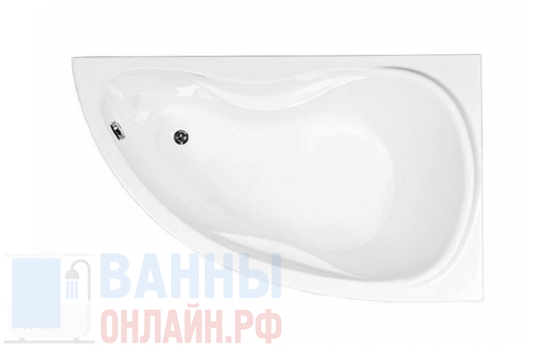 Акриловая ванна Aquanet Maldiva 150x90 R