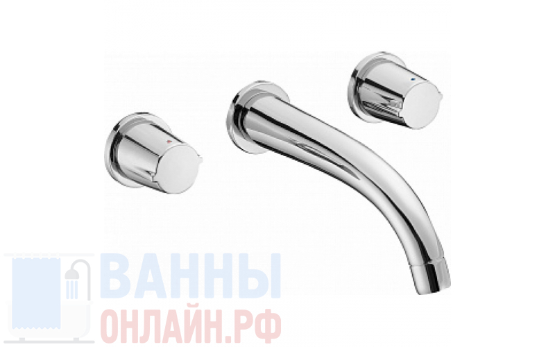 Смеситель Jacob Delafon Elevation E18872-CP С ВНУТРЕННЕЙ ЧАСТЬЮ, для раковины