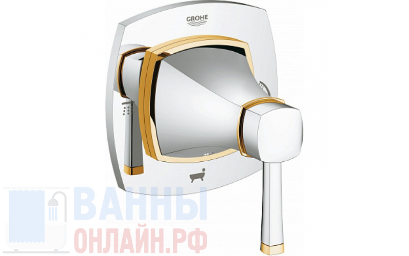 Вентиль Переключатель потоков Grohe Grandera 19942IG0 на три потребителя