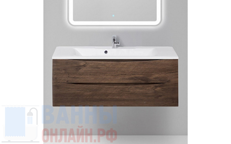 Тумба с раковиной BelBagno Marino 120 rovere moro