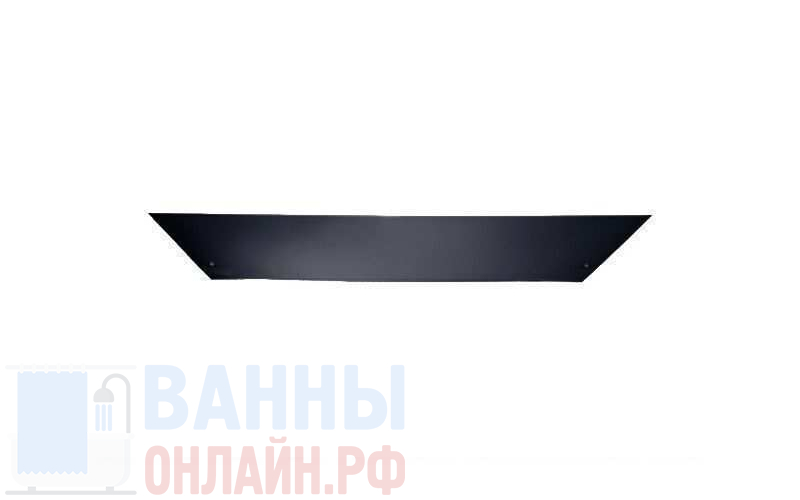 Фронтальная панель для ванны Aquanet West NEW/Nord NEW/Light/Corsica/Medea 150 черная