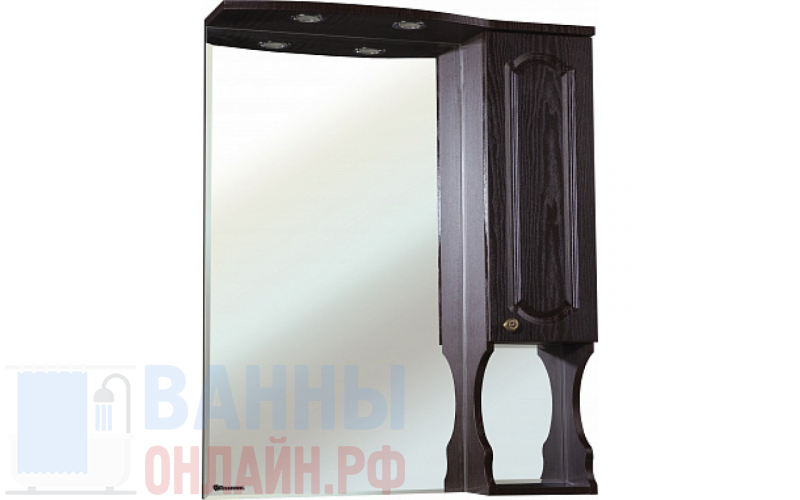 Зеркало-шкаф Bellezza Камелия 85 R венге