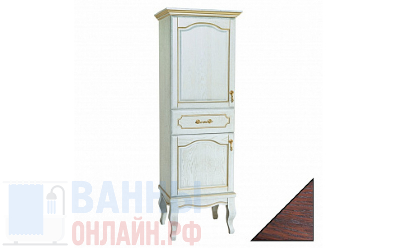 Шкаф-пенал Bellezza Рим 60 L вишня