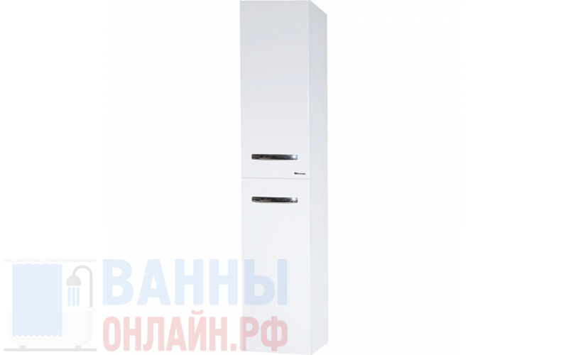 Шкаф-пенал Bellezza Рокко 35 подвесной, белый