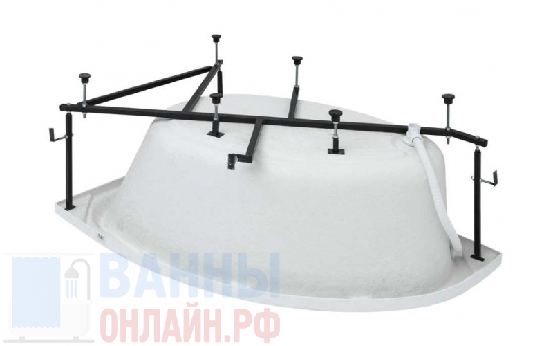 Каркас сварной для акриловой ванны Aquanet Mayorca 150x100 R