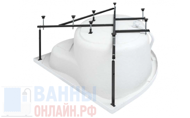 Каркас сварной для акриловой ванны Aquanet Palau 140x140