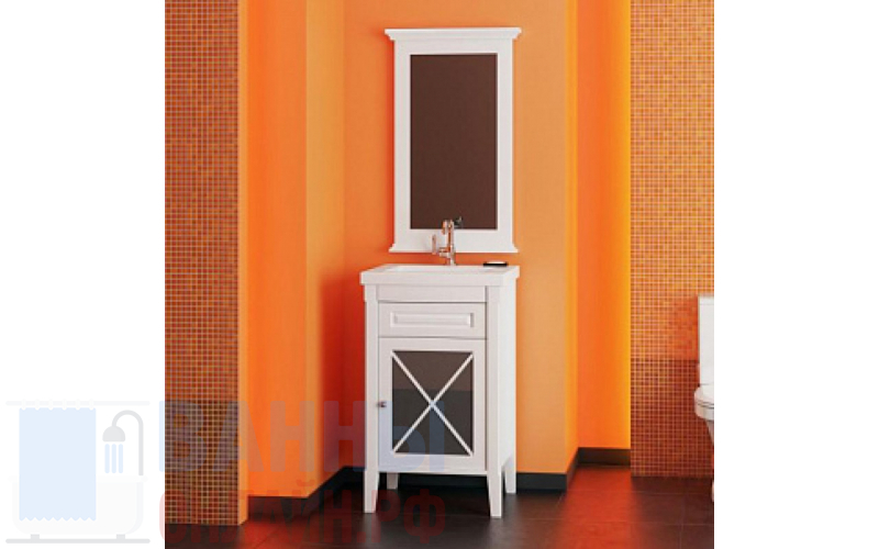Мебель для ванной Opadiris Палермо 50 R белая