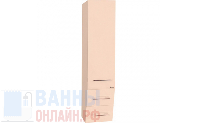 Шкаф-пенал Bellezza Берта подвесная 40 L бежевый