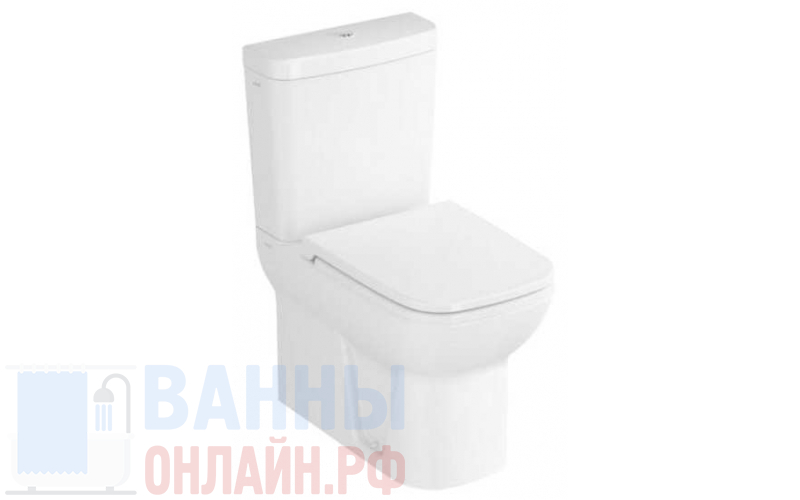 Унитаз напольный VitrA S20 9800B003-7204 пристенный