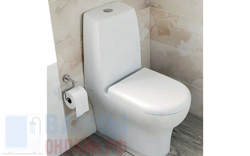 Унитаз напольный моноблок VitrA Zentrum 9012B003-7200 с микролифтом