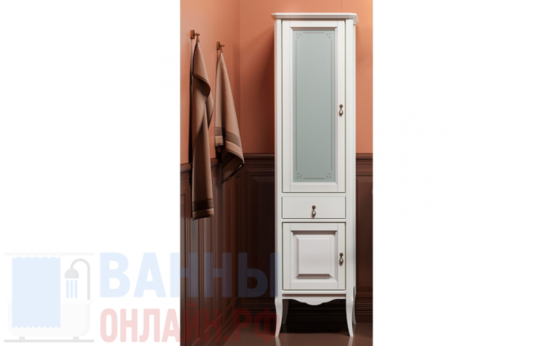 Шкаф-пенал Opadiris Лоренцо 45 L белый