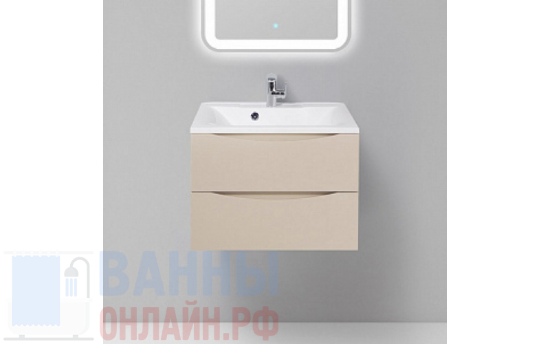 Тумба с раковиной BelBagno Marino 65 crema opaco
