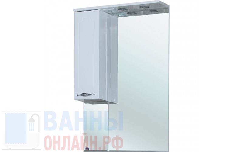 Зеркало-шкаф Bellezza Стелла 65 L белый