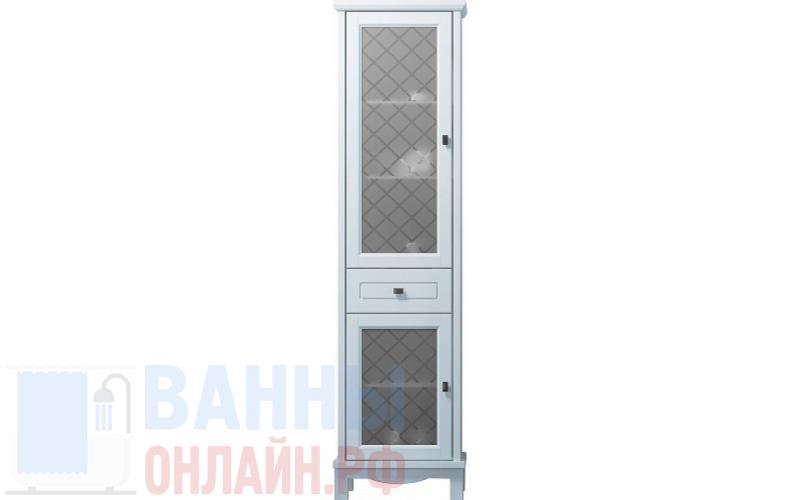 Шкаф-пенал Opadiris Омега 45 L голубой