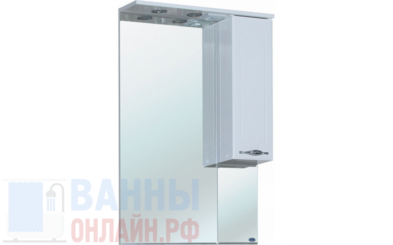 Зеркало-шкаф Bellezza Стелла 65 R белый