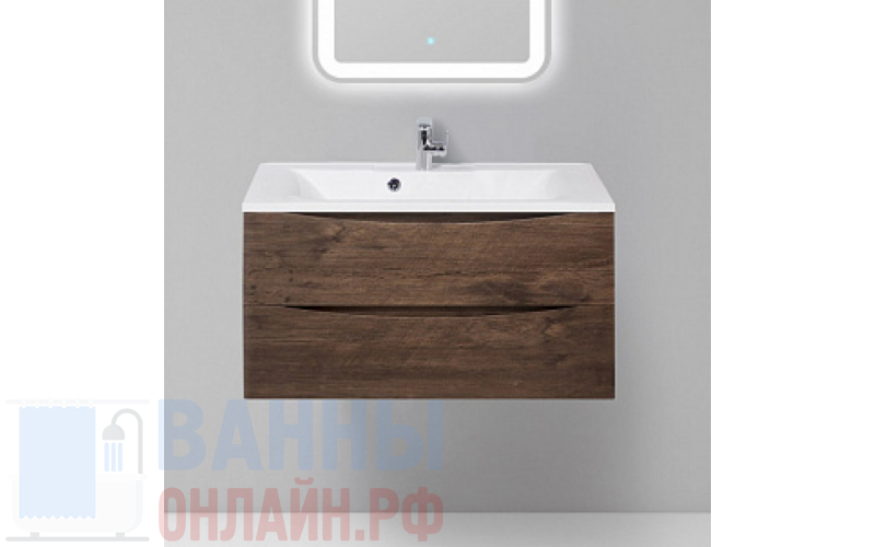 Тумба с раковиной BelBagno Marino 90 rovere moro