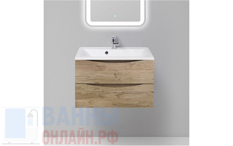 Тумба с раковиной BelBagno Marino 75 rovere nature
