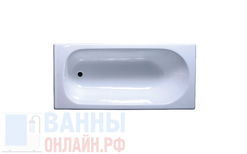 Чугунная ванна Ресса 170х70