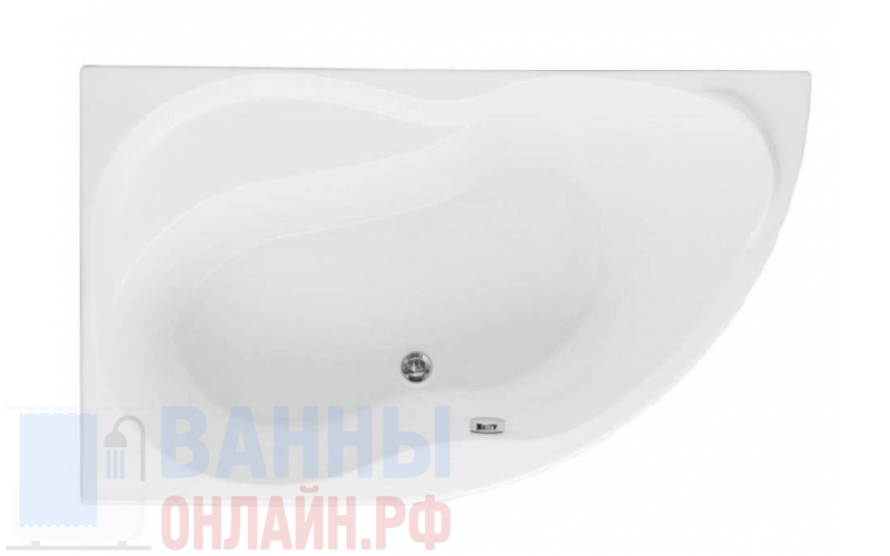 Акриловая ванна Aquanet Graciosa 150x90 L