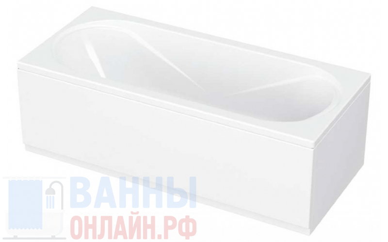 Акриловая ванна Cezares AMALFI-170-75-45 1700x750x450