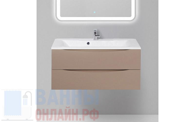 Тумба с раковиной BelBagno Marino 100 capucino lucido