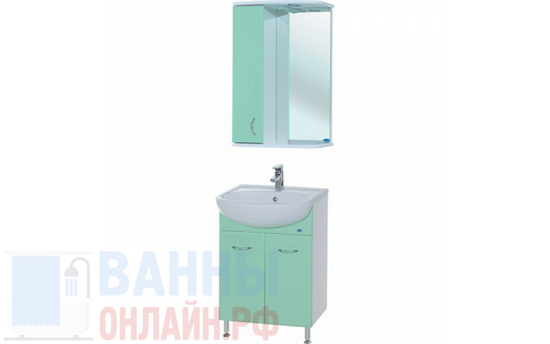 Мебель для ванной Bellezza Уют 45 салатовая