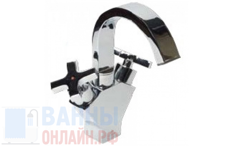 Смеситель для раковины KAISER Crystal 28011