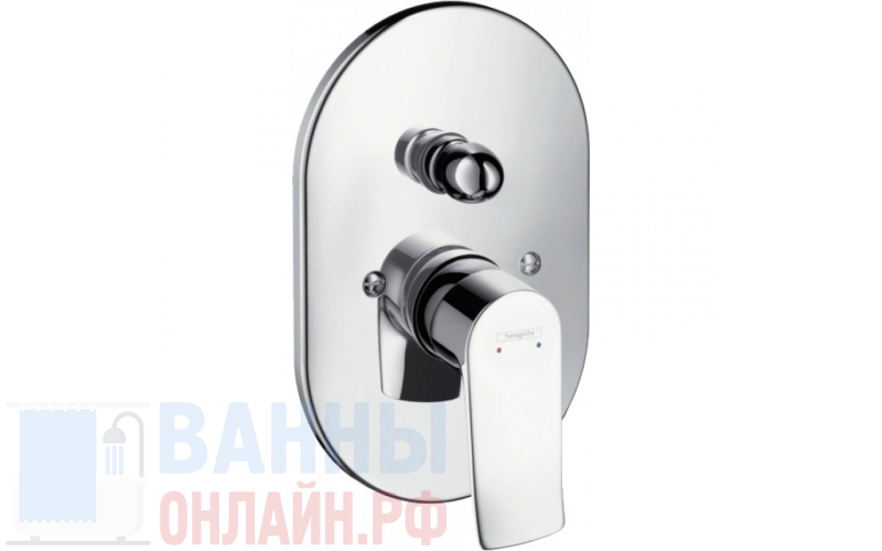 Смеситель Hansgrohe Metris 31484000 для ванны с душем