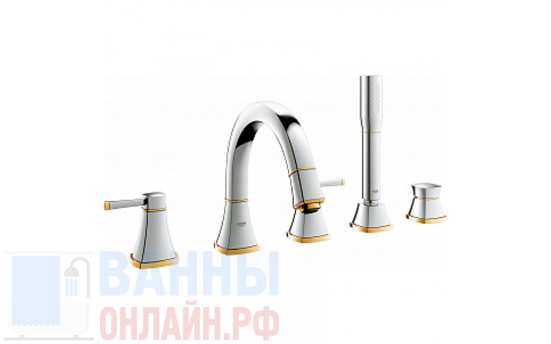 Смеситель Grohe Grandera 19919IG0 на борт ванны