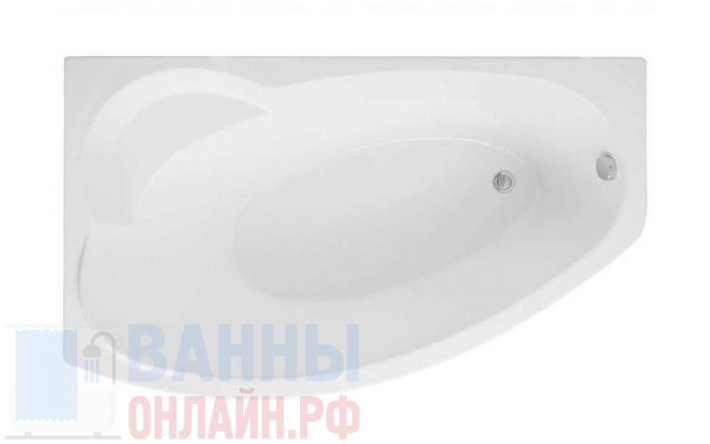 Акриловая ванна Aquanet Sofia 170x90 L