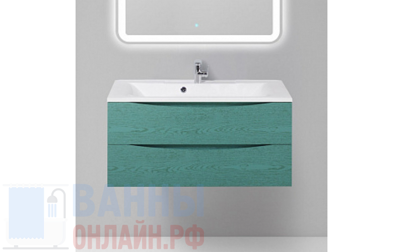 Тумба с раковиной BelBagno Marino 100 patinato mirto