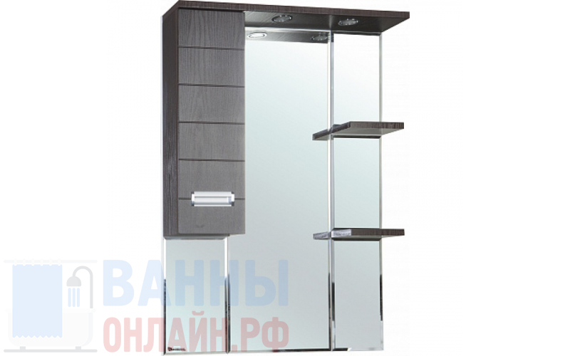 Зеркало-шкаф Bellezza Сиена 80 L венге